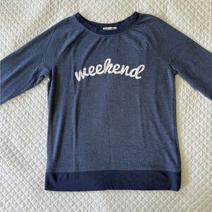 Blue Weekend Pajama Shirt